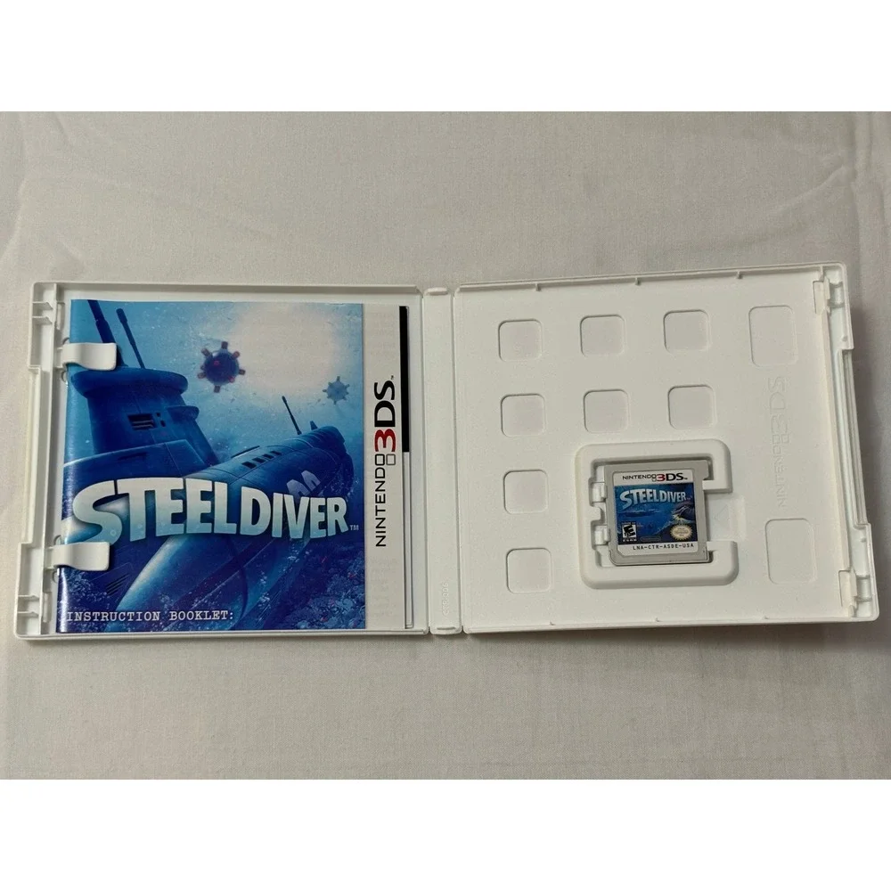 Steel Diver Nintendo 3DS Game Complete with Case and Manuals‎
